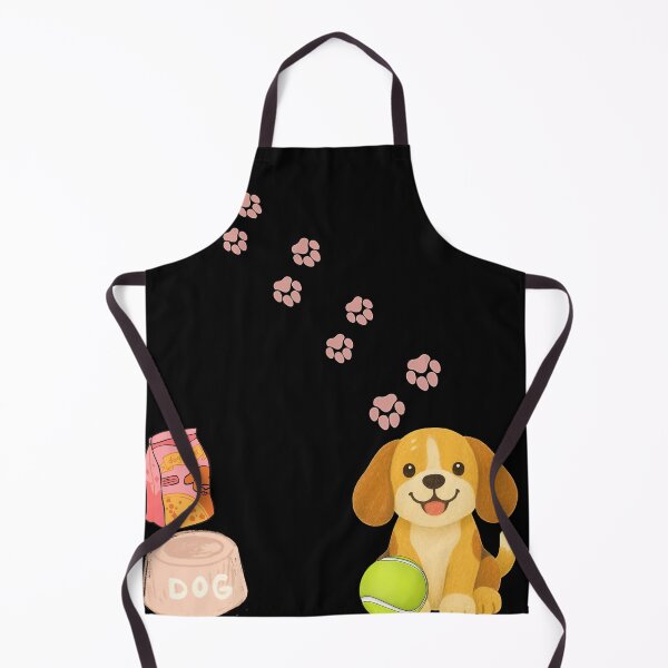 Item preview, Dog leaves a trail of pawprints after playing designed and sold by CurlyDoodle.