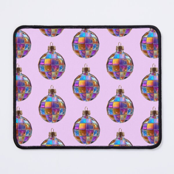 Item preview, Iridescent Disco Ball Christmas Ornament Art designed and sold by colorful-white.