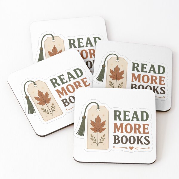 Item preview, Read More Books Autumn Bookmark - Cozy Fall Bookish Quote designed and sold by aysenism.