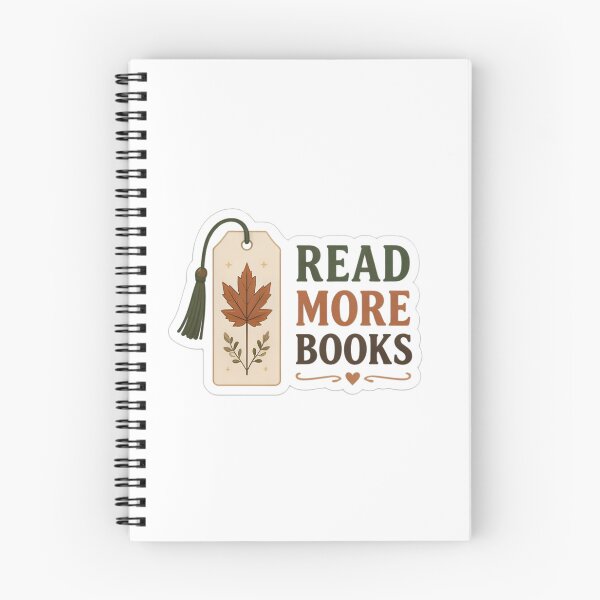 Item preview, Read More Books Autumn Bookmark - Cozy Fall Bookish Quote designed and sold by aysenism.