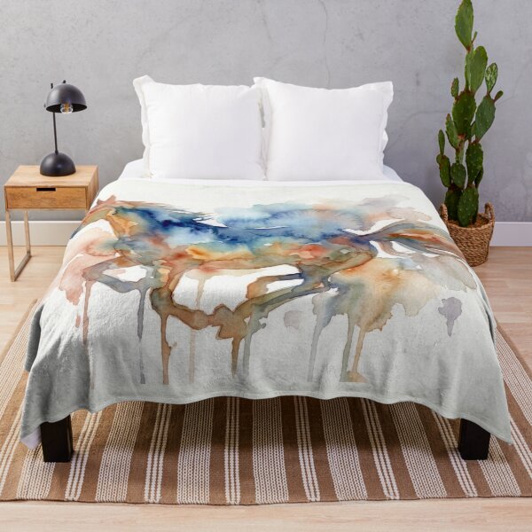Item preview, Galloping Horse, Indigo and Rust designed and sold by caracatita75.