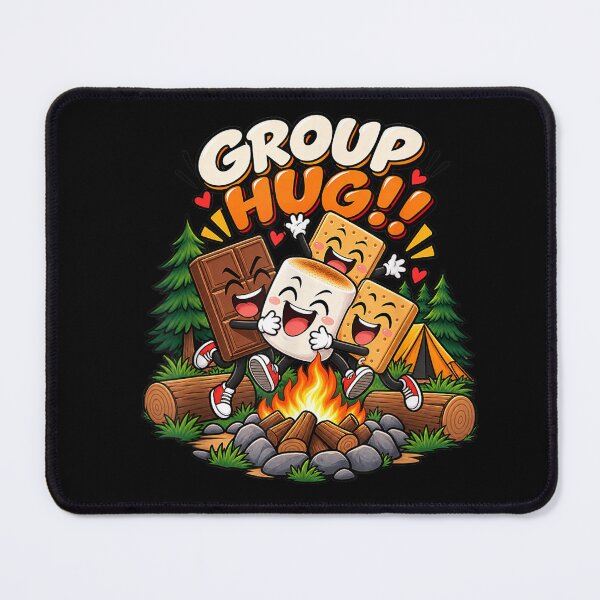 Item preview, Group Hug Smores Camping Campfire Funny Kids Family Fun designed and sold by LeonellDavy.