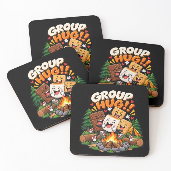 Item preview, Group Hug Smores Camping Campfire Funny Kids Family Fun designed and sold by LeonellDavy.