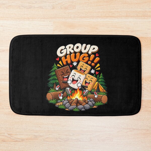 Item preview, Group Hug Smores Camping Campfire Funny Kids Family Fun designed and sold by LeonellDavy.