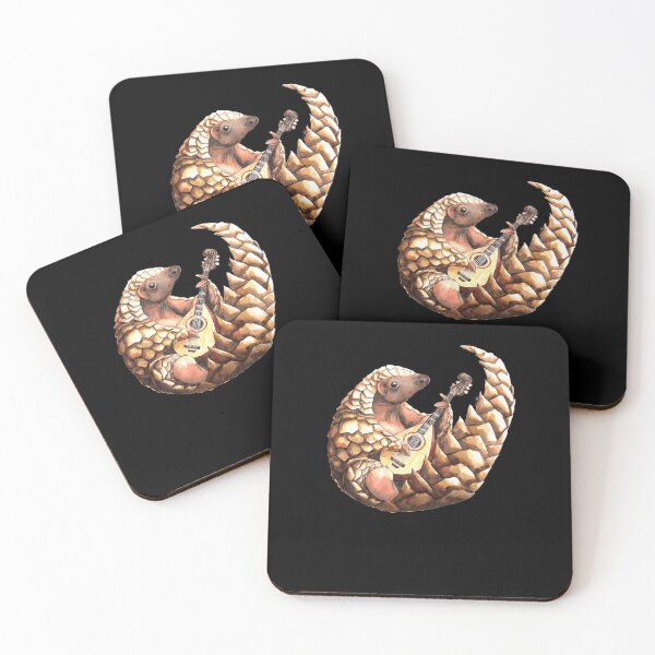Item preview, Pangolin Playing The Mandolin designed and sold by kerry2ryobrit.