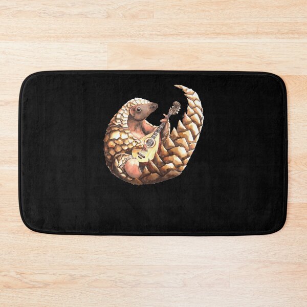 Item preview, Pangolin Playing The Mandolin designed and sold by kerry2ryobrit.