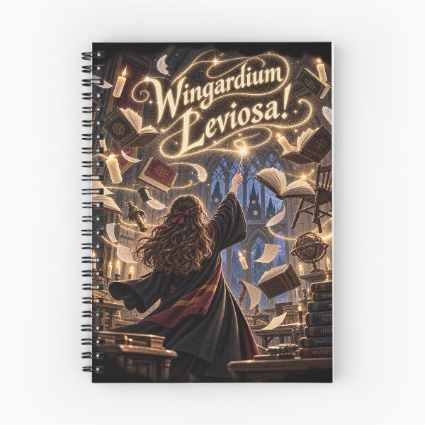 Item preview, Wingardium Leviosa – Magical Floating Books Wizarding School designed and sold by Lumvero.