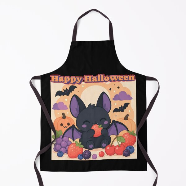 Item preview, Happy Halloween Cute Fruit Bat designed and sold by tellia-kallisto.