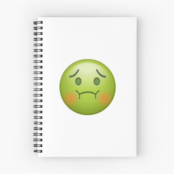 Item preview, Cute Green Nausea Feeling Unwell Emoji designed and sold by Tom-Riley.
