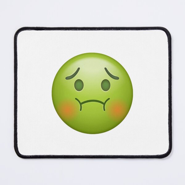 Item preview, Cute Green Nausea Feeling Unwell Emoji designed and sold by Tom-Riley.