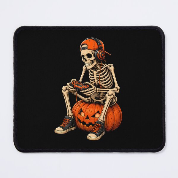 Item preview, Spooky Skeleton Gaming Halloween Controller Boys Men Kids designed and sold by snailslowdance.
