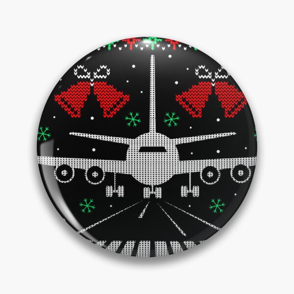 Item preview, Aviation Pilots Ugly Christmas Sweater Flight Operator Gift Long Sleeve designed and sold by HernandoMS.