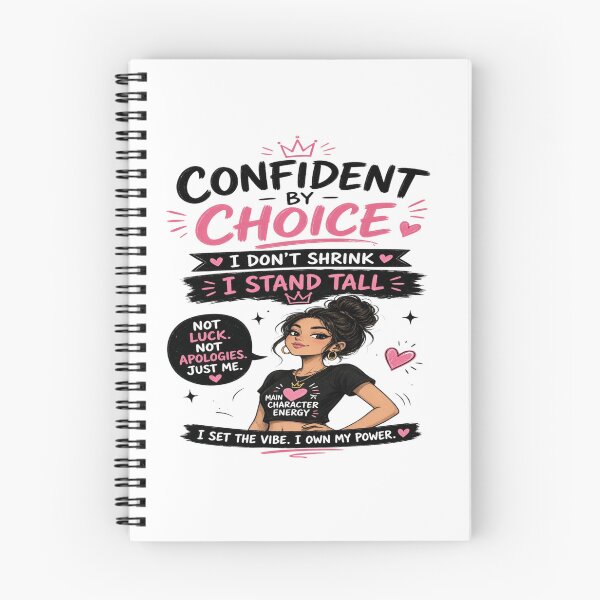 Item preview, Confident By Choice: Stand Tall Main Character Energy Graphic designed and sold by Sushikidsntoddlers.