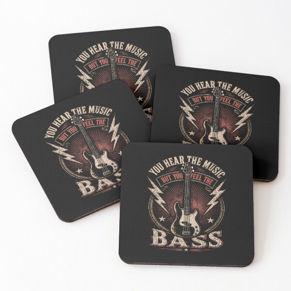 Item preview, You Hear The Music But You Feel The Bass Vintage Bass Guitar designed and sold by snailslowdance.