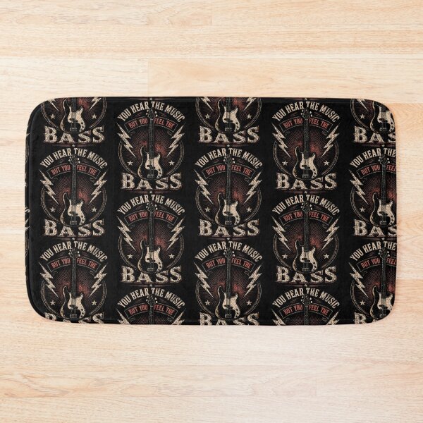 Item preview, You Hear The Music But You Feel The Bass Vintage Bass Guitar designed and sold by snailslowdance.