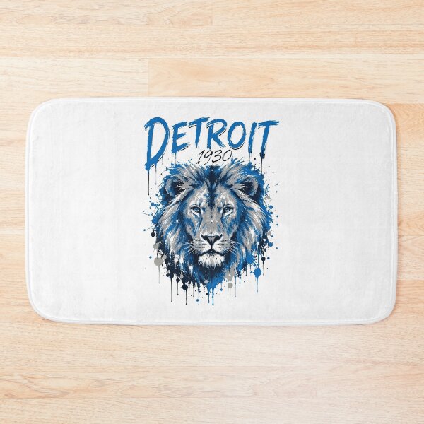 Item preview, Detroit Roaring Lion Splatter Art  designed and sold by Rowyn1998.