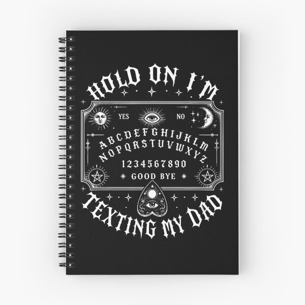 Item preview, Hold On Im Texting My Dad Ouija Board Funny Halloween Father designed and sold by snailslowdance.