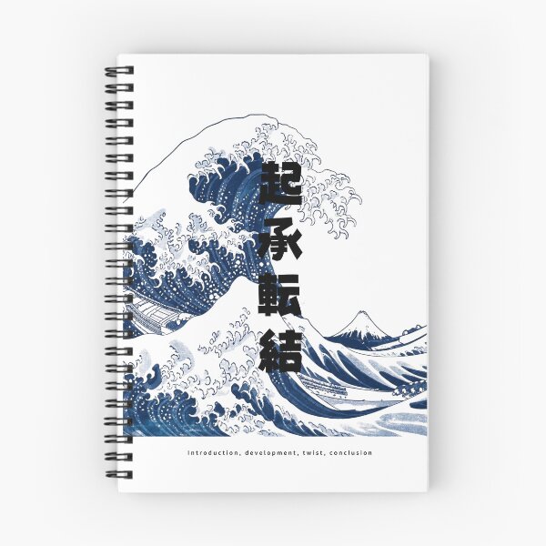 Item preview, Kishoutenketsu - Story Structure | Japanese Great Wave | Japanese Design designed and sold by JapanMemoir.