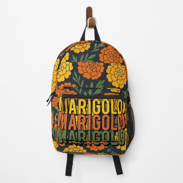 Item preview, Vintage Marigold Retro 1979 Floral Pattern designed and sold by REDCLASH2002.