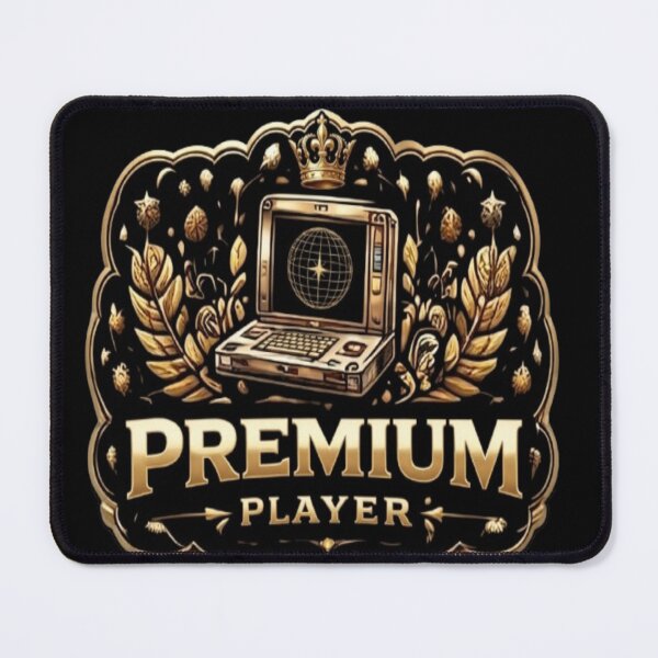 Item preview, Golden Premium Player Badge Design designed and sold by FABIOLA1970.
