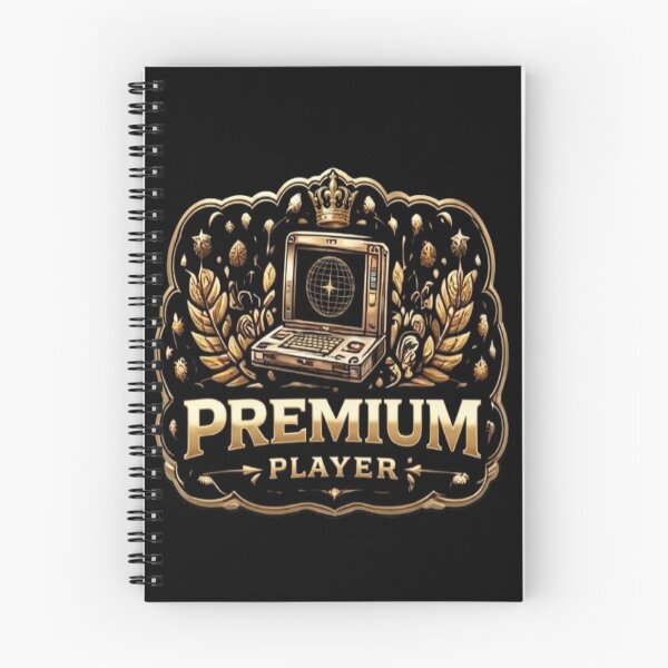 Item preview, Golden Premium Player Badge Design designed and sold by FABIOLA1970.