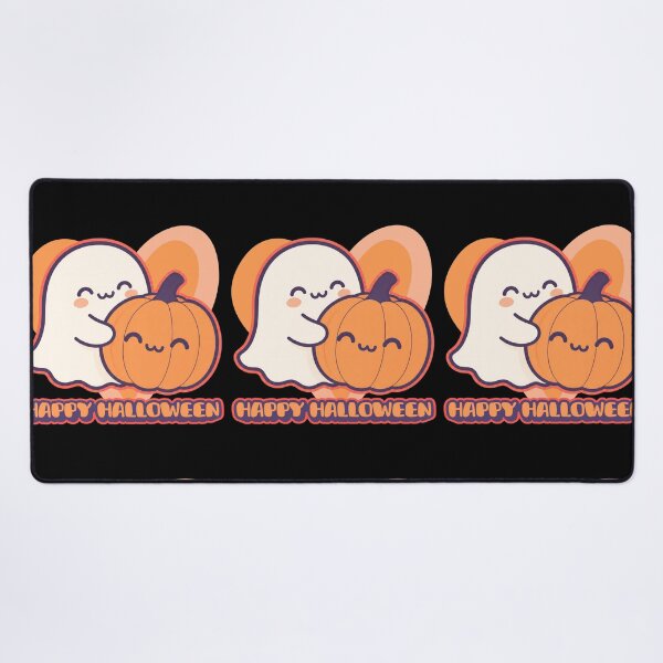 Item preview, Pumpkin Hugs Ghost – Cute Halloween Design designed and sold by tellia-kallisto.