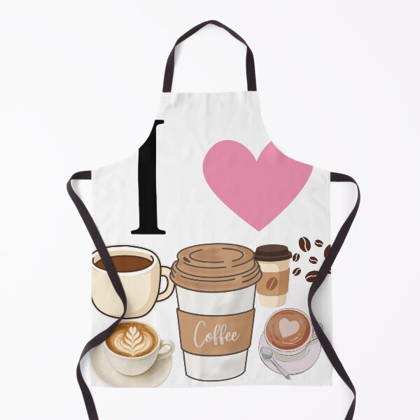 Item preview, I love coffee designed and sold by CurlyDoodle.