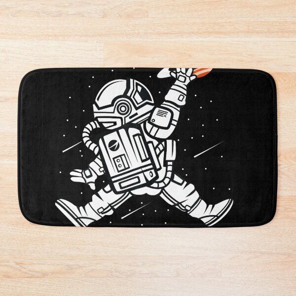 Item preview, Astronaut Dunking Saturn Basketball In Space designed and sold by HernandoMS.