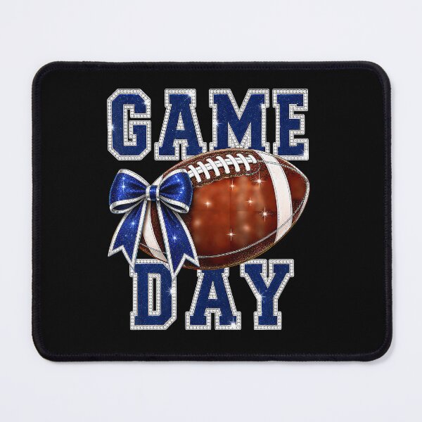 Item preview, Game Day Football Season Football Mom Blue  Gold Vibes  designed and sold by snailslowdance.