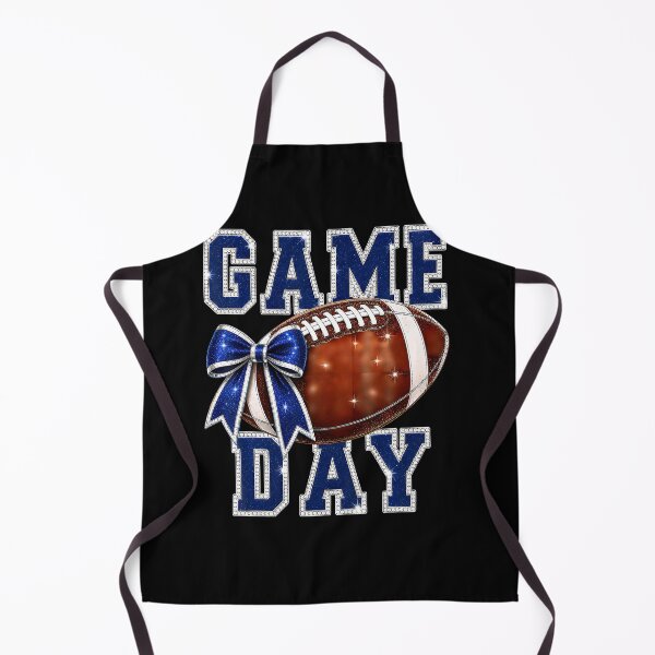 Item preview, Game Day Football Season Football Mom Blue Gold Vibes designed and sold by snailslowdance.