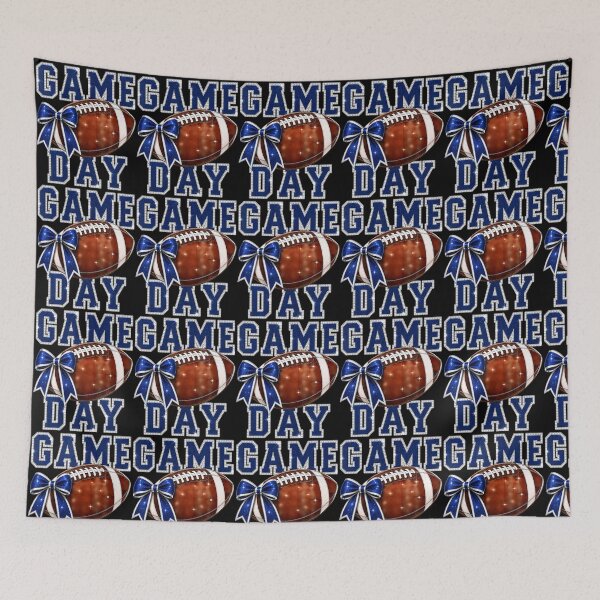Item preview, Game Day Football Season Football Mom Blue  Gold Vibes  designed and sold by snailslowdance.