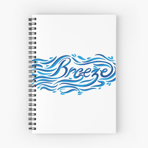 Item preview, Breeze – Elegant Handmade Calligraphy Digital Art Design designed and sold by Neha-Daily-Art.