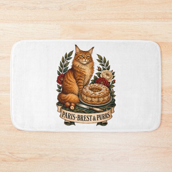 Item preview, Paris Brest Purrs Ginger Maine Coon designed and sold by Old's Cool Cat Studio.