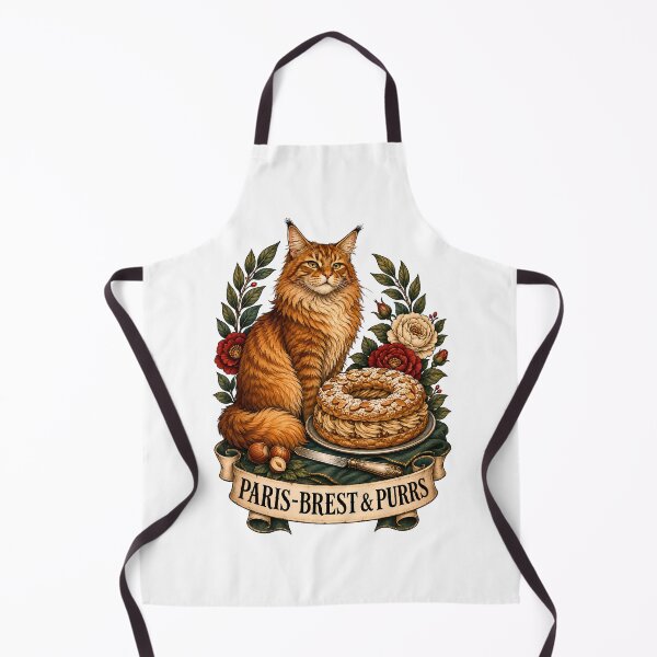 Item preview, Paris Brest Purrs Ginger Maine Coon designed and sold by Old's Cool Cat Studio.