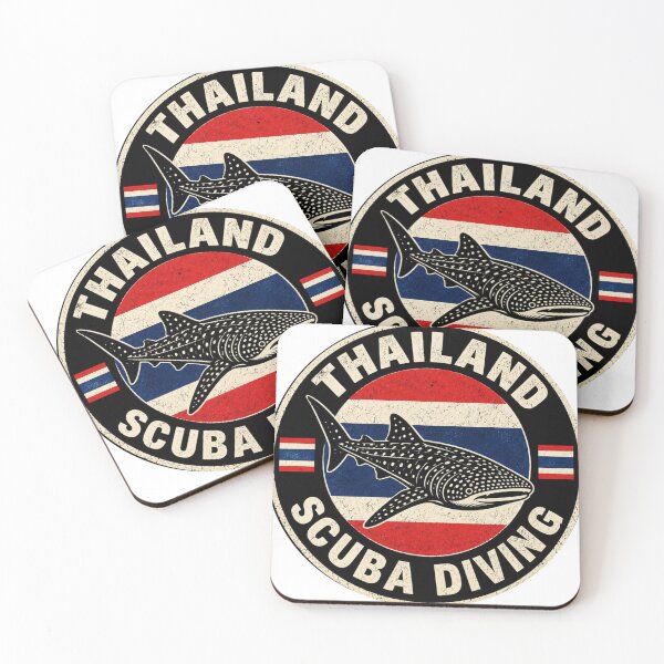 Item preview, Diving in Thailand. Emblem with whale shark designed and sold by Peycer.