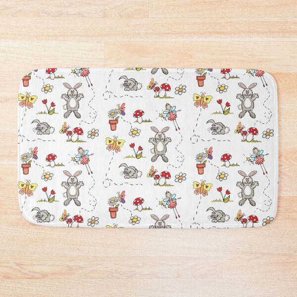 Item preview, Rabbits, Butterflies, Flowers & Fairy designed and sold by Helen McCartney Designs.