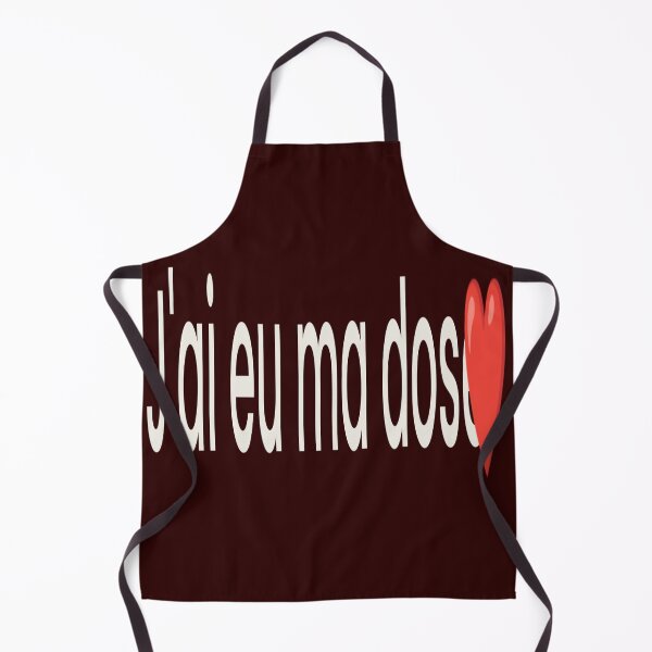 Item preview, J'ai Eu Ma Dose Heart designed and sold by Lespribos .