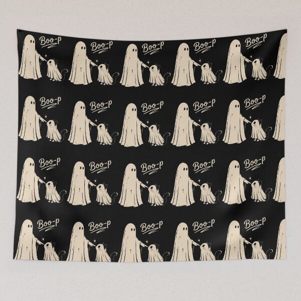 Item preview, Boo Boo-P Cat Ghost Funny Halloween Cat Lovers Cat Mom designed and sold by snailslowdance.