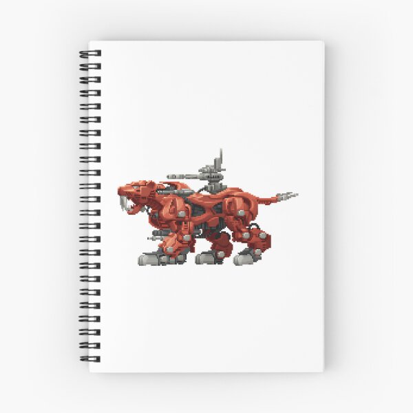 Item preview, Zaber Fang Red Zoid Pixel Art designed and sold by layneeporterfie.