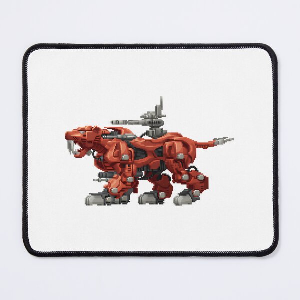 Item preview, Zaber Fang Red Zoid Pixel Art designed and sold by layneeporterfie.