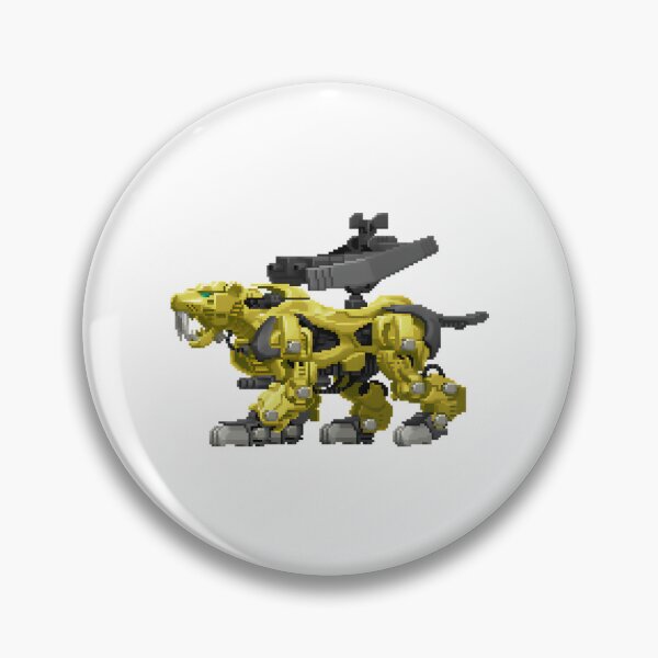 Item preview, Zaber Fang Yellow Zoid Pixel Art designed and sold by layneeporterfie.