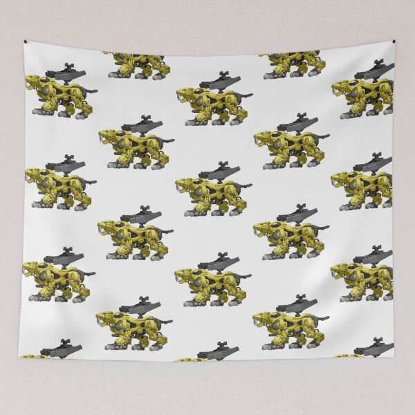 Item preview, Zaber Fang Yellow Zoid Pixel Art designed and sold by layneeporterfie.