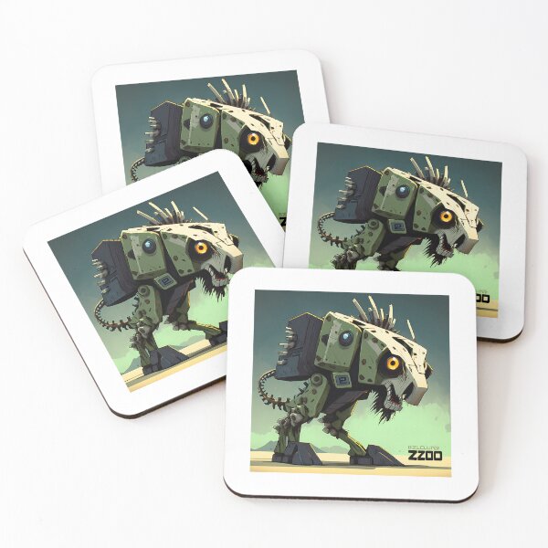 Item preview, Zoid - Cartoon Zoid In The Desert Poster designed and sold by layneeporterfie.