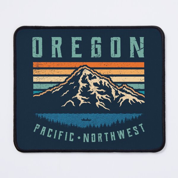 Item preview, Oregon Retro Mountains designed and sold by TigerTom Design.