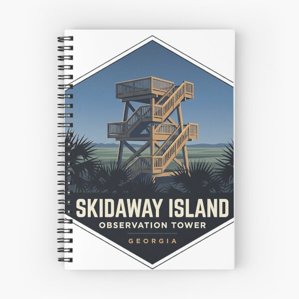 Item preview, Skidaway Island Sandy Point Observation Tower Sticker designed and sold by DetourDgn.