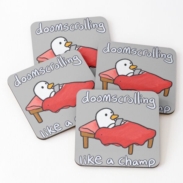 Item preview, Doomscrolling Like A Champ designed and sold by Bindamasc.