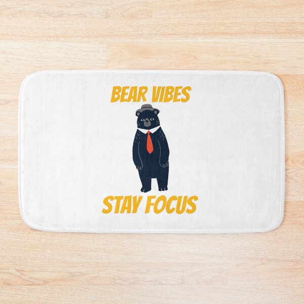 Item preview, BEAR. BEAR VIBES, STAY FOCUS  T-SHIRT DESIGN FOR TEDDY BEARS AND BEAR LOVERS designed and sold by Afor137.