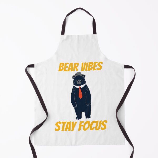 Item preview, BEAR. BEAR VIBES, STAY FOCUS  T-SHIRT DESIGN FOR TEDDY BEARS AND BEAR LOVERS designed and sold by Afor137.