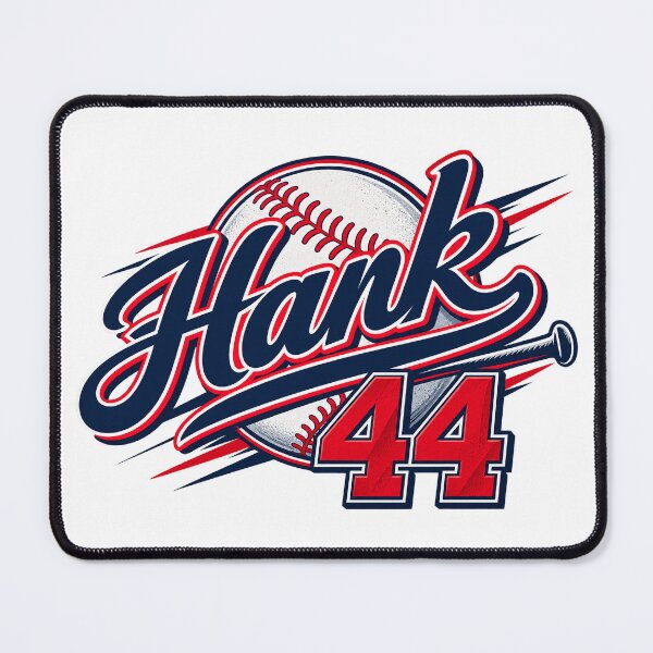 Item preview, Hammerin Hank 44, Baseball designed and sold by SteveLPenix.
