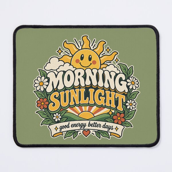 Item preview, Morning Sunlight, Good Energy Better Days, Positive Sunshine Design designed and sold by Right-UR.